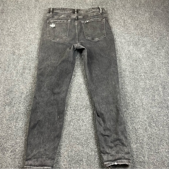 VERVET Women’s Black Denim Distressed skinny Jeans size: 30 - Picture 4 of 10